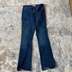Madewell skinny flare jeans